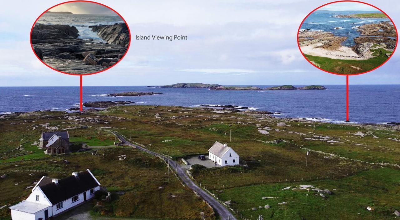 Lands End Cottage - Connemara Aughrus More エクステリア 写真